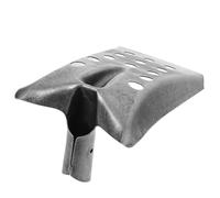 Pelle en Acier au Manganèse Pelle Multifonction à Tamiser Les Canalisations | Noir, Trous de 1,5cm, 24x15x14cm, pour Égout, Fossés et Puits D’eaux Usées