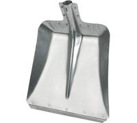 Pelle en aluminium 36 cm - Pelle de jardin/pelle d'étable avec Stooprand galvanisé et pelle à neige