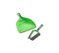 - Pelle et balayette nettoyage sec et liquide Duo - Vert - Duo