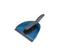 Pelle & Balayette Rebord Bleu Paon & Anthracite