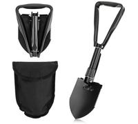 Pelle multifonction pliable Unyqoos® en acier riche en carbone – pelle compacte pour les activités de plein air, le camping, le jardinage et le dépannage automobile