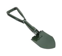 Pelle Pliable en Acier Inoxydable pour Jardinage et Neige, Verte | Rangement Facile, Légère et Résistante à Rouille, Usage Extérieur, Camping la Neige, Motoneige