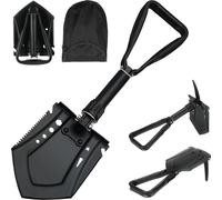 Pelle pliante 58cm acier au carbone Camping Pelle à haute résistance Outdoor-Randonnée