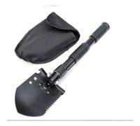 Pelle Pliante Multifonctionnelle, Camping, Survie, Randonnée Et Jardinage,Mini Pelle Pliante Pelle De Pelle Pliante Militaire (Noir) Noir