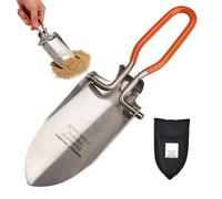 Pelle pliante Pelle Pliante de Tranchée Extérieure en Acier Inoxydable | Pelle compacte en acier inoxydable Pelle de Creusement Multifonction pour Bivouac Jardinage