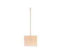 - Pelle - poussoir ""Plywood"" avec manche en bois