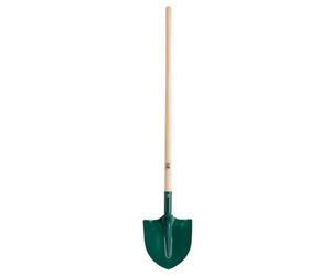 Pelle ronde tôle 27 cm manche bois TP certifié PEFC 100% 130 cm LEBORGNE - 005277