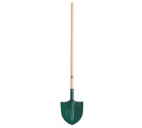 Pelle ronde tôle - 27cm manche bois 130 cm certifié PEFC 100% Leborgne