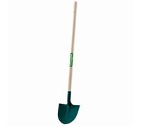 Pelle ronde tôle 27 cm manche bois TP certifié PEFC 100% 130 cm LEBORGNE - 005277