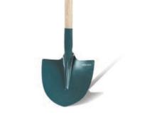 PELLE RONDE ACIER 25 CM