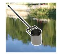 Pelle télescopique pivotante en acier inoxydable, 500/1000 ml, avec bécher pendulaire et tige de prélèvement.(1000ML,1.23-5m(4-16.4ft))