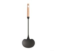 Pelle Wok en métal nitruré antirouille 31,5 cm (L) | Fer raffiné de haute pureté, finition antirouille nitrurée, tête champignon ergonomique, s'adapte aux poêles incurvées