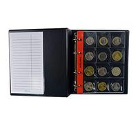 PELLER'S Album pour 120 Monnaies. Classeur M. 10 Feuilles, 120 pièces pour Monnaies jusqu'à 40 mm de diamètre.