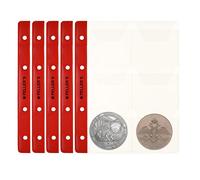 Peller's Feuilles pour Collection de Pieces 6 Pochettes