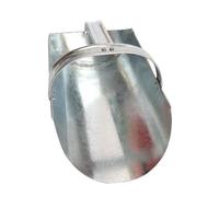 Pelles d'alimentation en fer durable pour volaille, grande capacité, poignée ergonomique, revêtement antirouille, facile à nettoyer, utilisation agricole