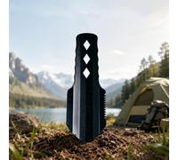 Pelles de camping et de randonnée, truelle ultralégère | Petite pelle et pot en aluminium durable avec poignée ergonomique pour sacs de randonnée et de survie