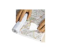 APLI 10230 - Couvre-livres en feuilles repositionnables pour recouvrir et protéger les livres - 241,3x333 mm - Transparent - 10 feuilles.