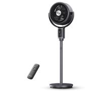 PELONIS Ventilateur Tour avec Télécommande, Silencieux 20dB, 9 Vitesses & Minuterie 9H, Hauteur Réglable, Oscillation 135° et 100°, Économe pour Chambre