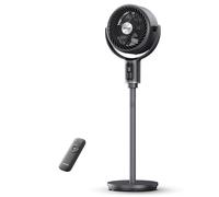 PELONIS Ventilateur Tour avec Télécommande, Silencieux 20dB, 9 Vitesses & Minuterie 9H, Hauteur Réglable, Oscillation 135° et 100°, Économe pour Chambre