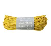 Clairefontaine Pelote de raphia naturel 50 g – Jaune citron