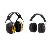Peltor 3M Casque anti bruit X2 ; protection des oreilles, protection auditive & 3M Casque Antibruit Pliable 90563E, protection auditive confortable recommandée