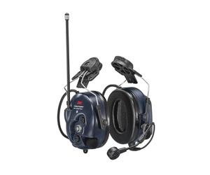 Peltor 3M Litecom WS PRO 3 DMR - Attaches casque Casque antibruit actif avec talkie walkie intégré et connectivité Bluetooth,
