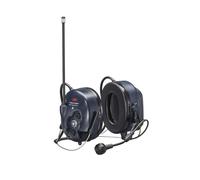 Peltor 3M Litecom WS PRO 3 DMR - Serre-nuque Casque antibruit actif avec talkie walkie intégré et connectivité Bluetooth,