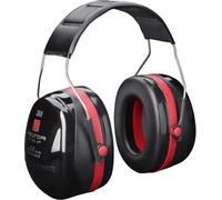 PELTOR 3M™ PELTOR™ Optime™ III Orejeras, negro/rojo, diadema, H540A-411-SV_H540A