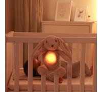 Cloud B Peluche veilleuse musicale Love Light Billy Bunny – Bruit blanc – Beige Enfants