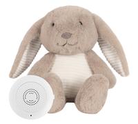 Peluche bruit blanc rechargeable Milo lapin beige