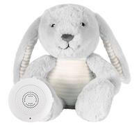 Peluche bruit blanc rechargeable Milo lapin gris