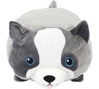 Peluche Coussin Chien Gris - BOBBY - ALTOBUY Gris