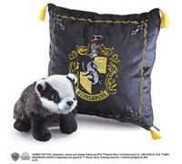 The Noble Collection Hufflepuff House Mascot & Cushion by Officially Licensed 13in (34cm) Harry Potter Toy Dolls Hufflepuff Badger Mascot Plush - for Kids & Adults