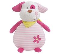 Peluche - Jemini - LUMINOU - Chien lumineux - 30 cm - Rose