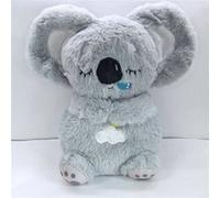Peluche Koala SZSMART HXBTKL1 avec lumière et musique pour endormir les enfants - Gris Gris G