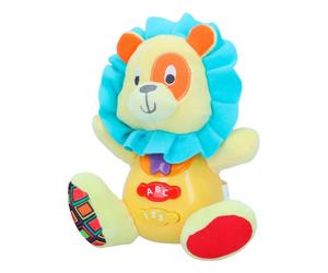 Peluche lion lumineuse et musicale