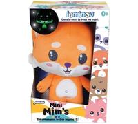 JEMINI – Peluche Renard Luminou 15 cm – Sans pile, tissu Luminou, brille dans le noir