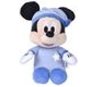 Peluche Mickey phosphorescente - 25 x 13 x 13 cm - Impression lumineuse - Bleu Bleu G