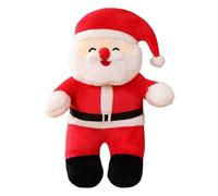 Peluche Père Noël chantant | Matériau en peluche 50 cm | Rouleau de Noël
