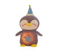 Peluche Pingouin | Doux Et Mignon Apaisant Sensoriel | Compagnon Respirant Mignon en Peluche | Pour Garçons et Filles Anniversaire Fête des Cadeaux Voyage Maison