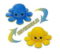 Peluche réversible lumineuse octopus - Bleu