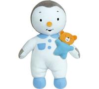 Peluche T'choupi Luminou, 25cm, Polyester, Lavable à 30°, Garçon et Fille, Dès la Naissance