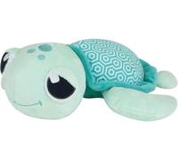 Peluche Tortue Lumineuse, Photoluminescente, 25 cm, Rechargeable à la Lumière, Sans Pile