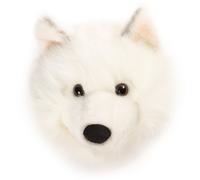 Peluche trophée Loup blanc Lucy collection Polaire