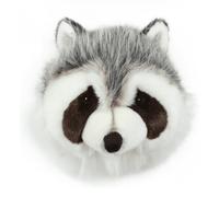 Peluche trophée raton laveur Josh en polyester collection Forêt
