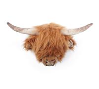 Peluche trophée Vache highland Nicolas collection Basse-cour
