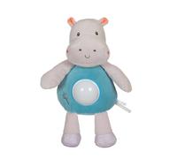 Peluche - Veilleuse Bebe Bamboo - Hippopotame - 26 Cm Gris TU