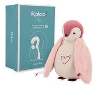 Peluche veilleuse - Manchot rose Bleu G