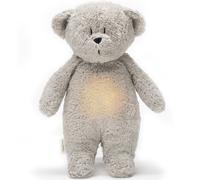 Moonie Bear 2.0 Organic Grey doudou avec mélodie 1 pcs