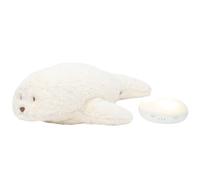 Moonie Peluche veilleuse Seal doudou bio blanc polaire 1 pièce